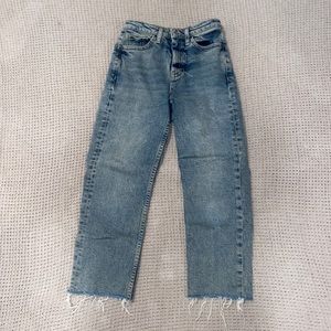 Topshop straight leg jeans